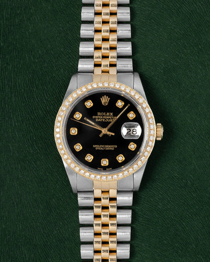 Two Tone Vintage Rolex Datejust 36 16013 | Grand Caliber Dallas, Texas