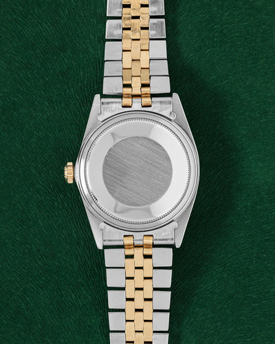 1981 Rolex Datejust 36 Champagne Stick Dial 16013 | Grand Caliber Watches