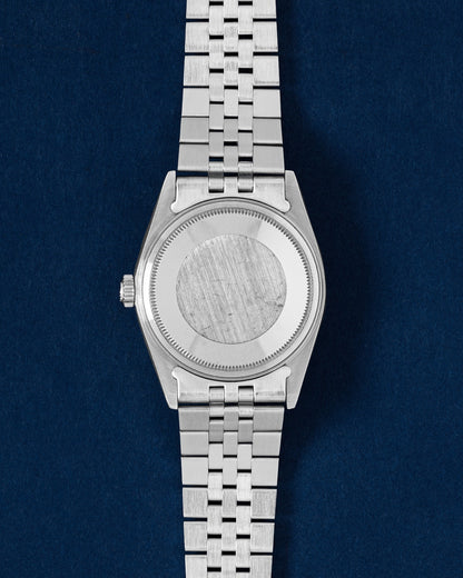 silver stick dial Rolex Datejust 36 16014 | Grand Caliber Watches