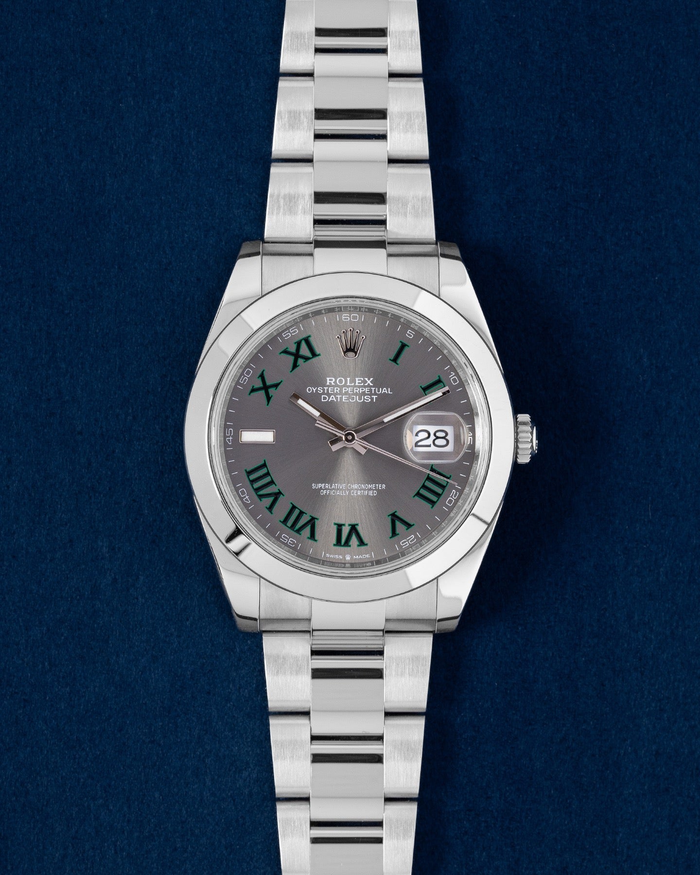 Rolex Datejust 41 Wimbledon 126300 | Grand Caliber Dallas, Texas