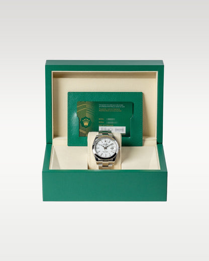 White Index Dial Rolex Datejust 41 126300 | Grand Caliber Dallas
