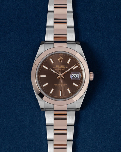 Chocolate Dial Rolex Datejust 41 126301 | Grand Caliber Watches