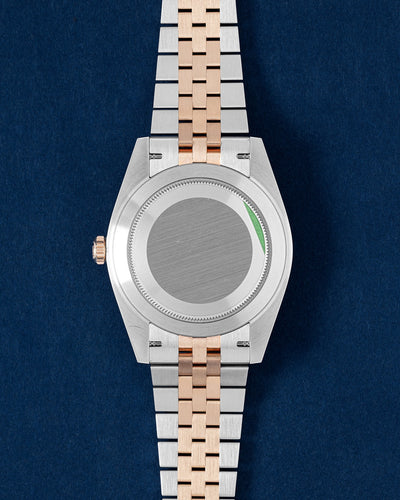 Two Tone Wimbledon Rolex Datejust 41 126331 | Grand Caliber Watches Dallas