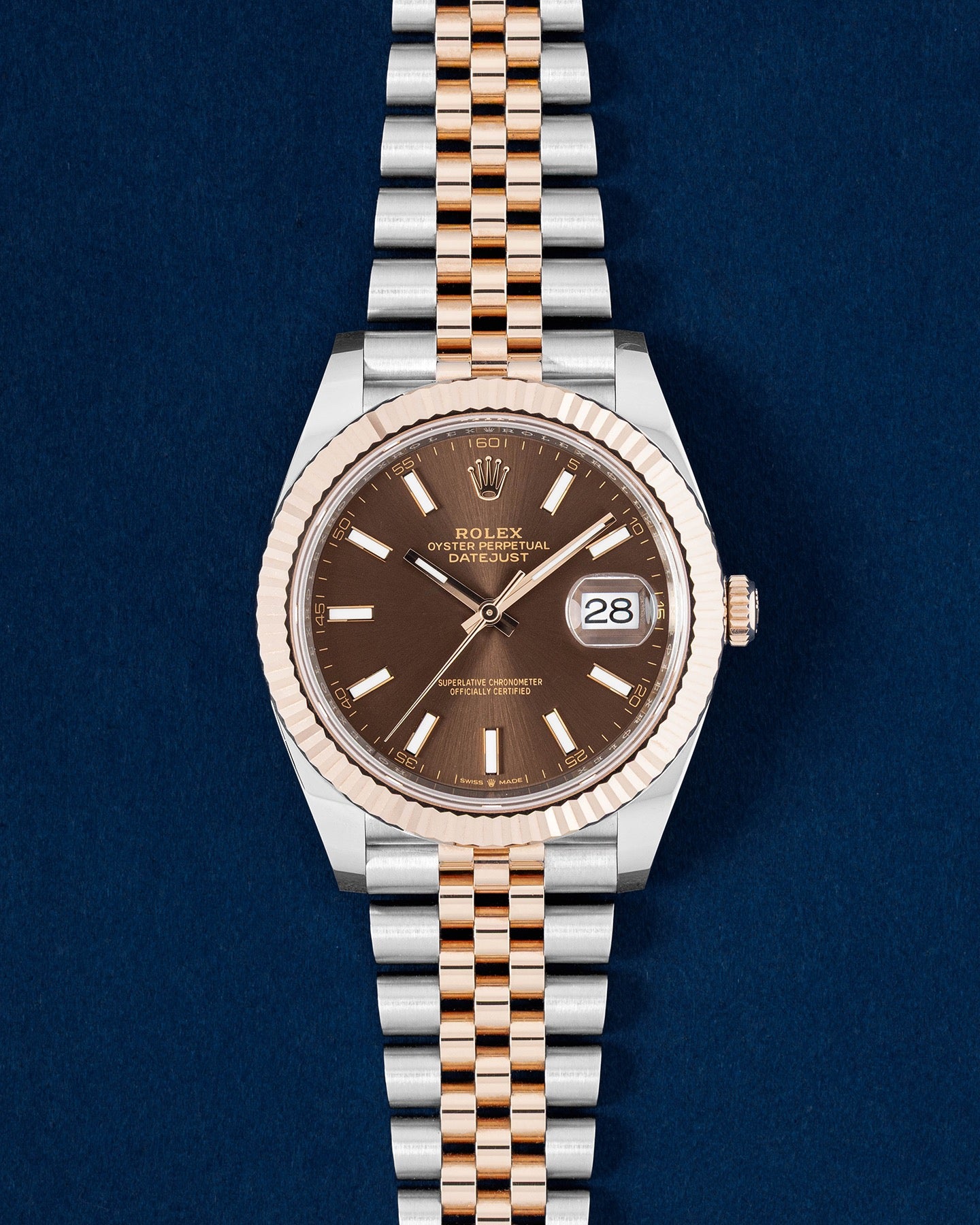 chocolate dial Rolex Datejust 41 126331 | Grand Caliber Watches Dallas