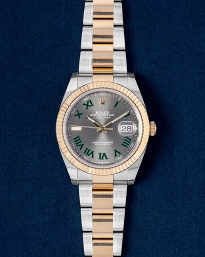 Wimbledon Rolex Datejust 41 126333 | Grand Caliber Dallas, Texas