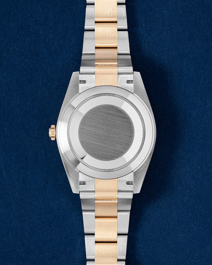 Two Tone Rolex Datejust 41 Black Index 126333 | Grand Caliber Watches USA