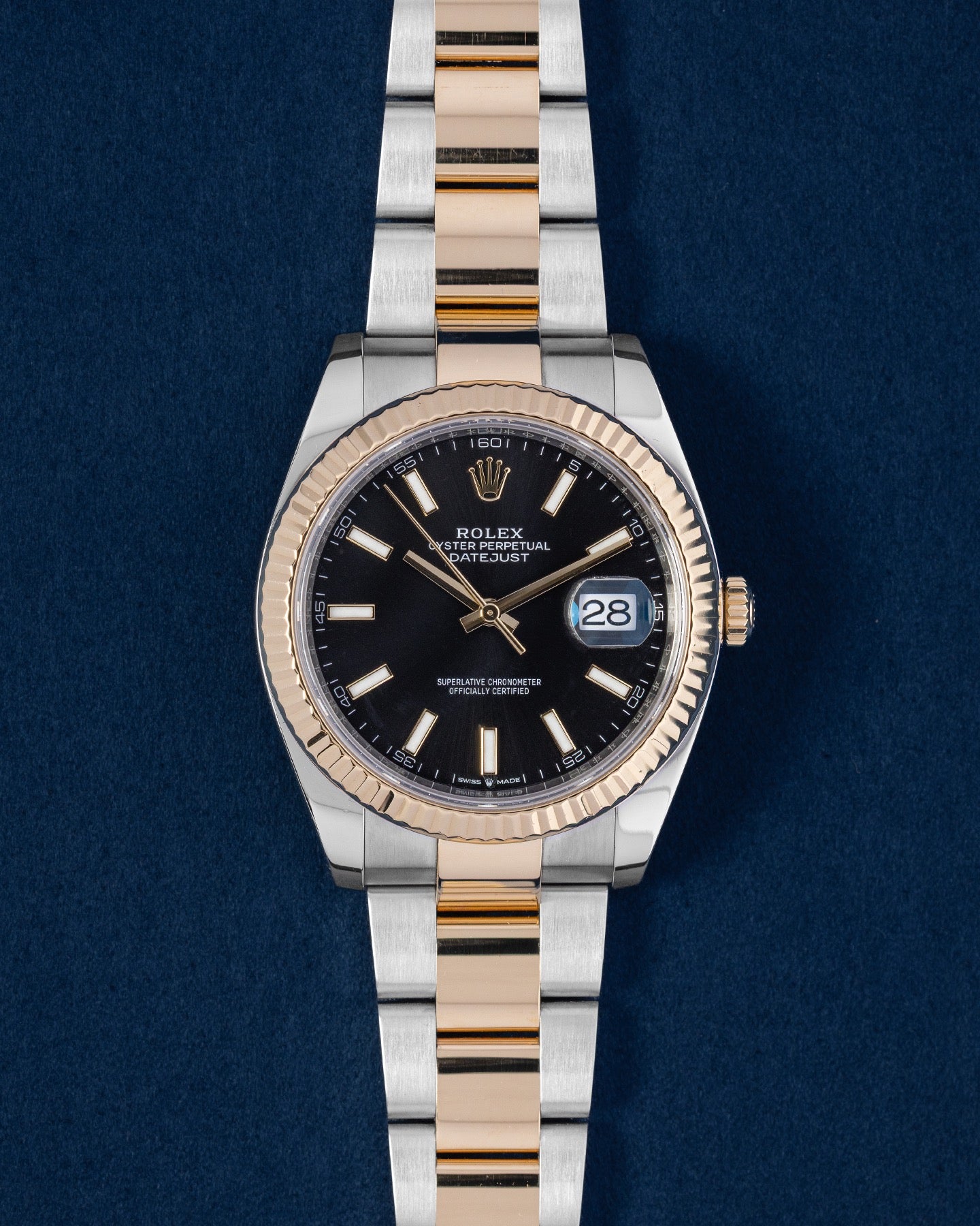 Black Index Rolex Datejust 41 126333 | Grand Caliber Dallas, Texas