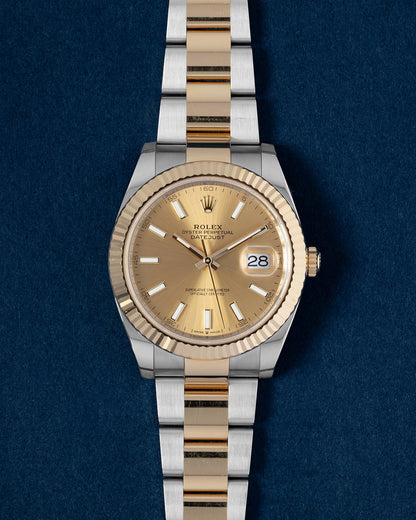 Champagne Rolex Datejust 41 126333 | Grand Caliber Watches