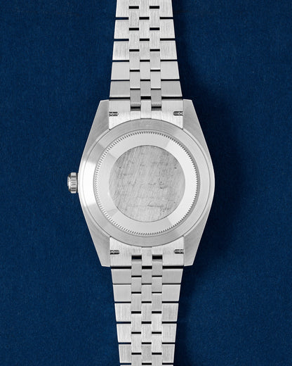 blue index dial Rolex Datejust 41 126334 | Grand Caliber Watches Dallas