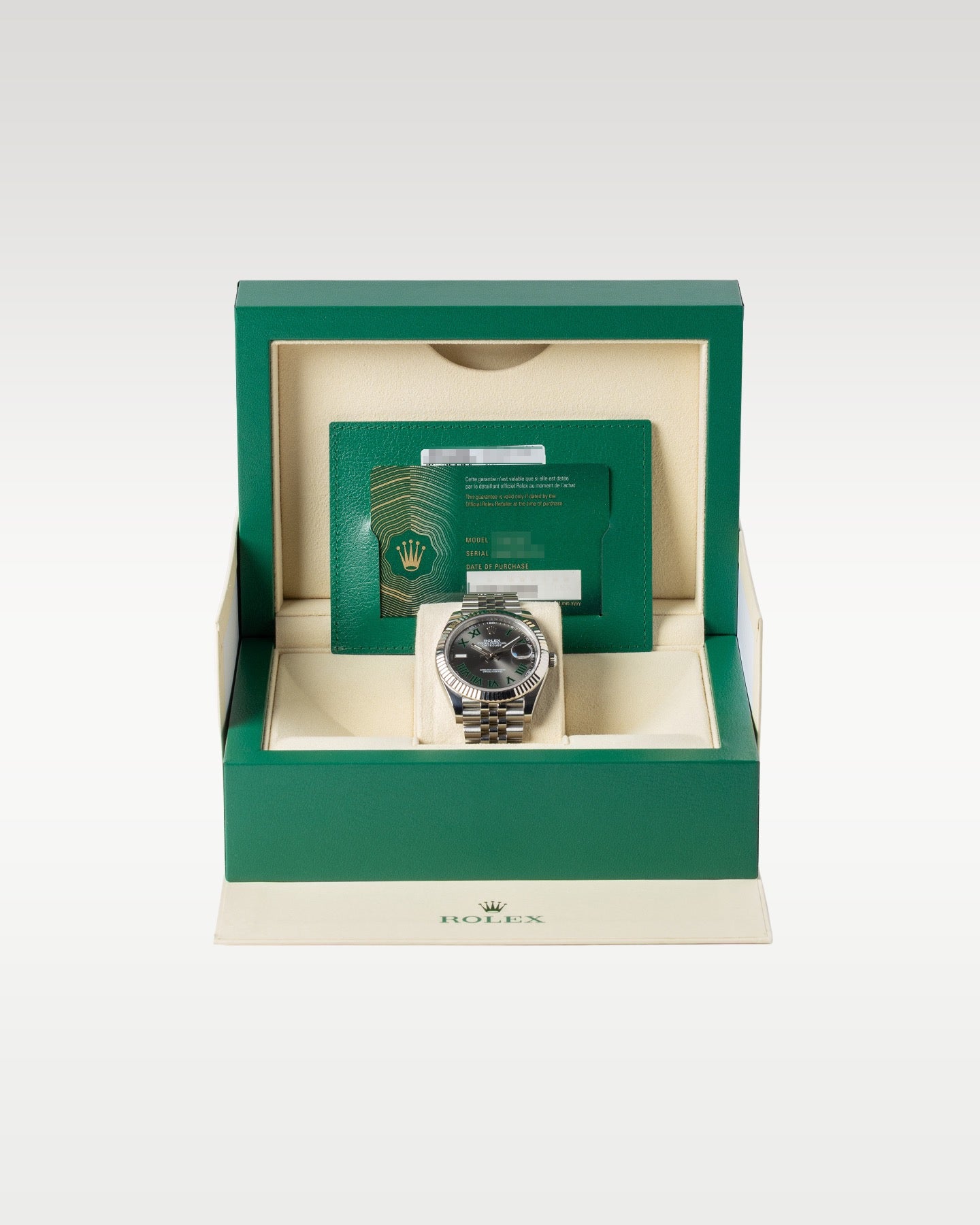 Wimbledon Rolex Datejust 41 126334 | Grand Caliber Watches DFW