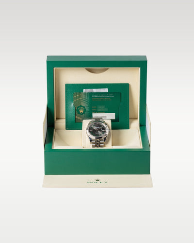Wimbledon Rolex Datejust 41 126334 | Grand Caliber Watches DFW