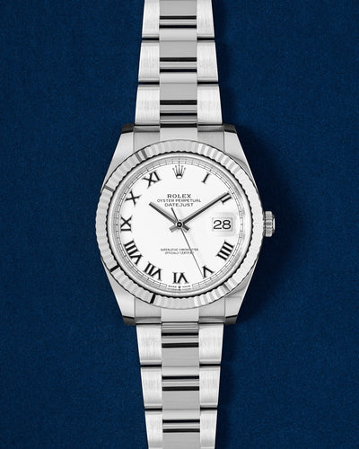 White Roman 2025 Rolex Datejust 41 126334 | Grand Caliber Dallas, TX