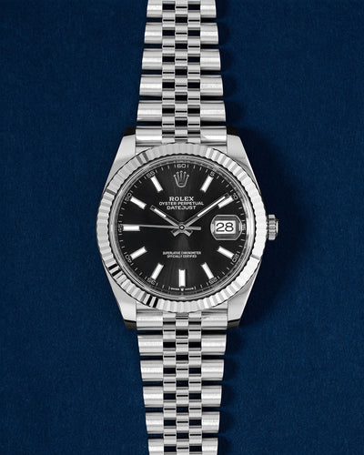 Black Rolex Datejust 41 126334 | Grand Caliber Watches