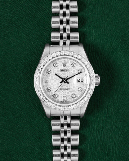 Silver Jubilee Dial Rolex Datejust 26 79174 | Grand Caliber Watches