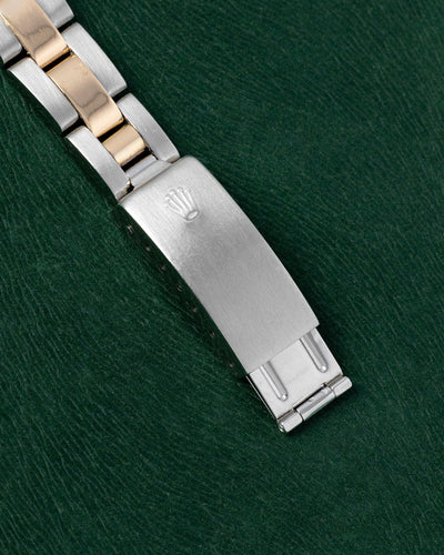 Two Tone Yellow Gold Blue Dial Rolex Datejust 69173 Watch | Grand Caliber