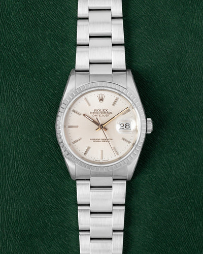 Rolex Datejust Silver Dial 16220