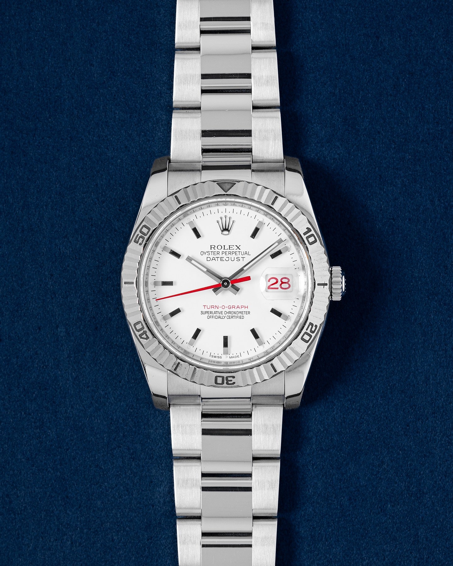 Thunderbird Rolex Datejust Turn-O-Graph 116264 | Grand Caliber Dallas, Texas