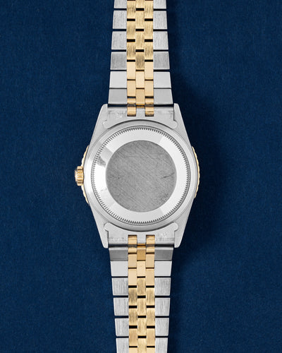 Black Jubilee dial Rolex Datejust Turn-O-Graph 16263 | Grand Caliber Watches