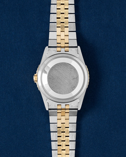 Black Jubilee dial Rolex Datejust Turn-O-Graph 16263 | Grand Caliber Watches