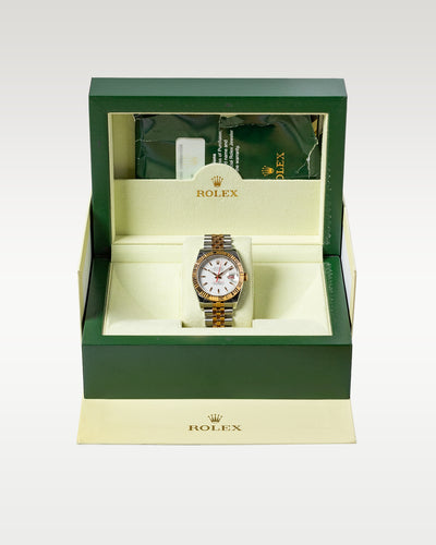 2006 Everose Rolesor Rolex Datejust Turn O Graph 116261 Watch | Grand Caliber