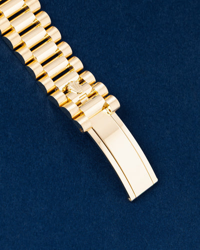 White dial Rolex Day-Date 36 128238 | Grand Caliber Watches Dallas