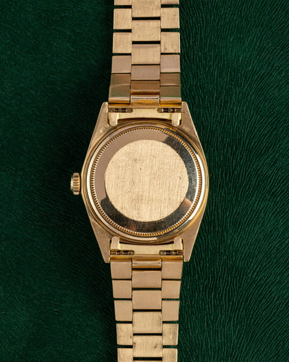 Rolex Day-Date Champagne "Wide Boy" Presidential 1803