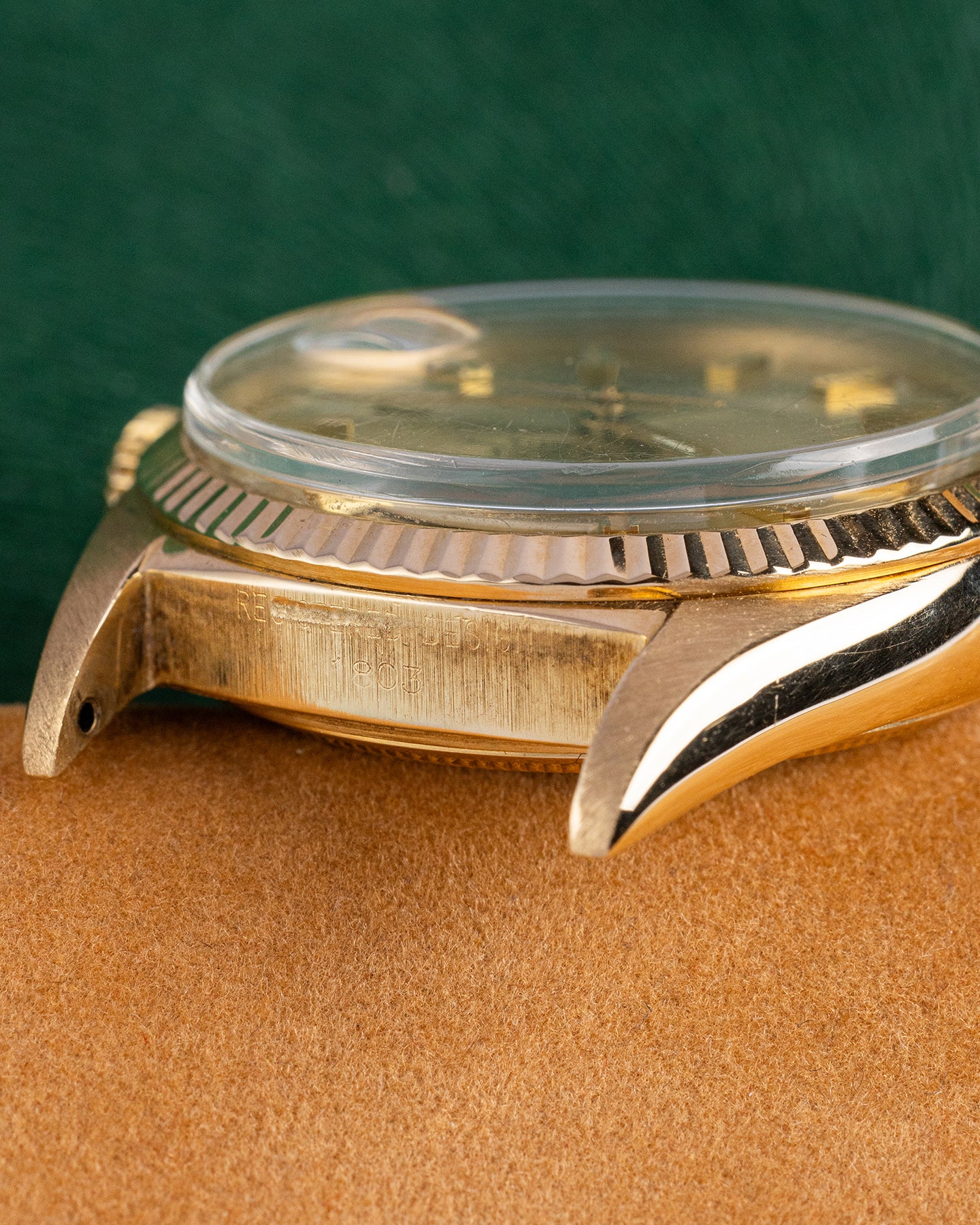 Rolex Day-Date Champagne "Wide Boy" Presidential 1803