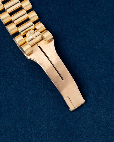 Obsidian Stone Gold Rolex Day-Date 18238 | Vintage Watches at Grand Caliber