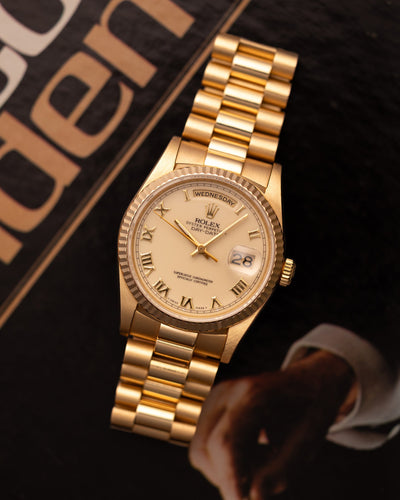 Rolex Day-Date 18238 at Grand Caliber | Vintage Rolex Dallas 