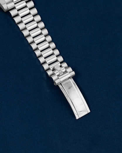 Platinum Green Arabic Rolex Day-Date 228206 | Grand Caliber Dallas, Texas