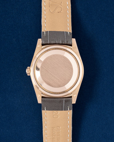 Chocolate Rose Gold Rolex Day-Date 36 118135 | Grand Caliber Watches DFW