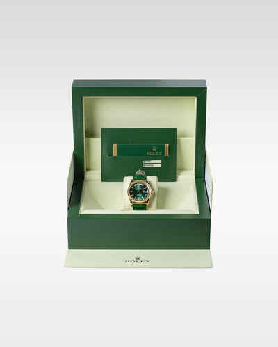 Green Rolex Day-Date 36 118138 | Grand Caliber Dallas, Texas