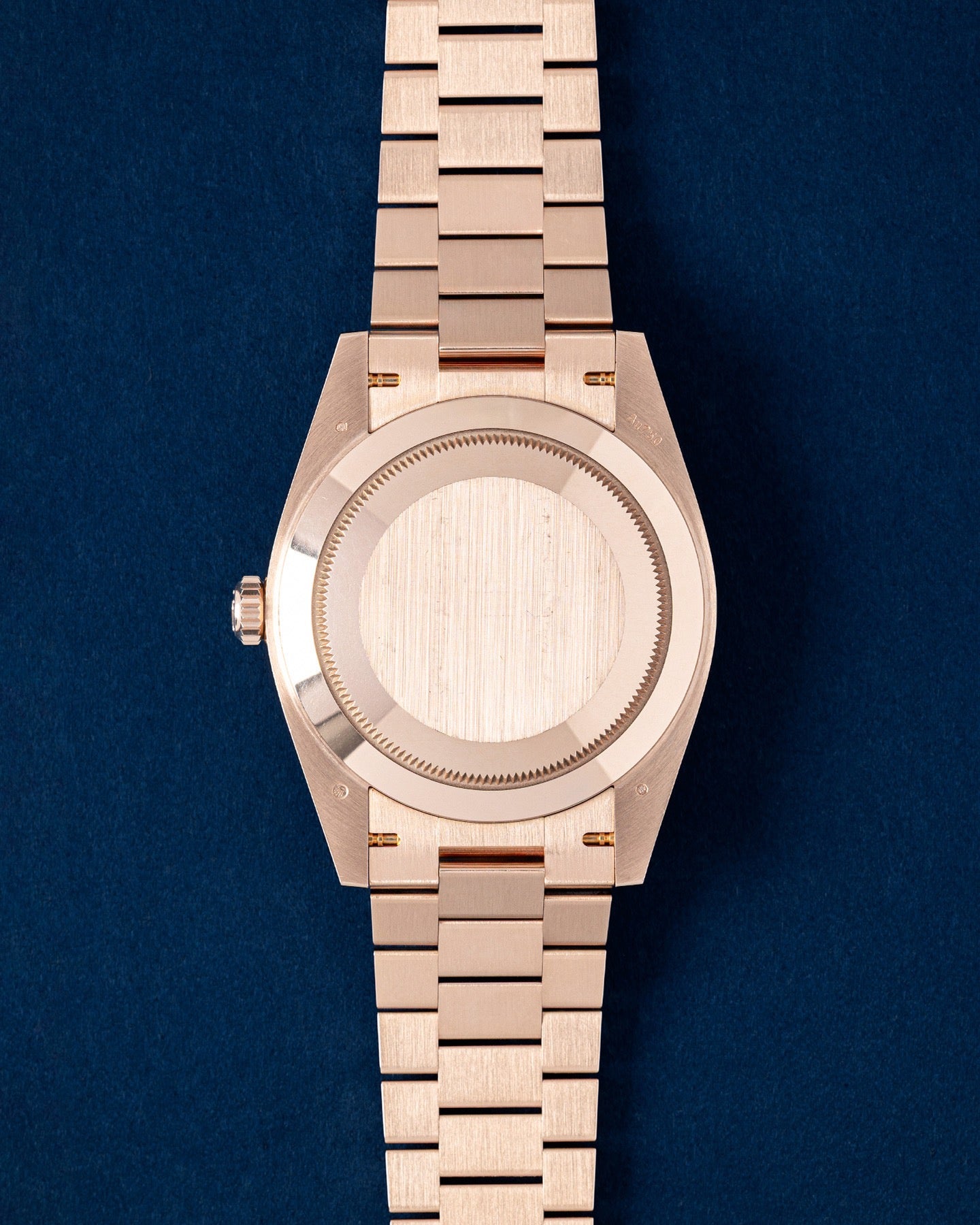 Rose Gold Rolex Day-Date 40 228235 Olive Green Dial | Grand Caliber Watches