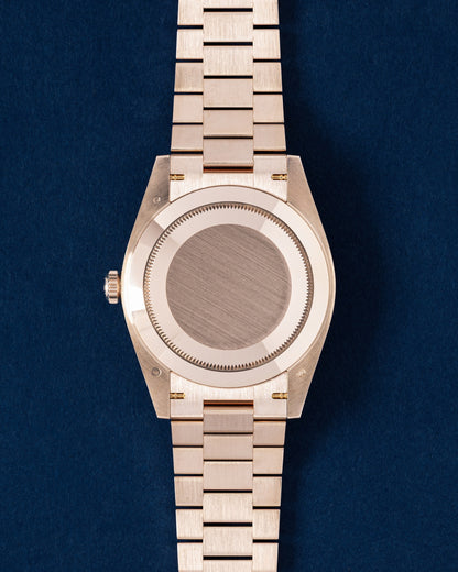Chocolate Motif Rose Gold Rolex Day-Date 40 228235 | Grand Caliber Watches