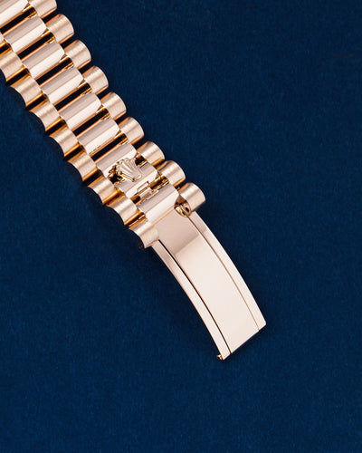 Chocolate Motif Rose Gold Rolex Day-Date 40 228235 | Grand Caliber Watches