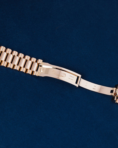 Chocolate Motif Rose Gold Rolex Day-Date 40 228235 | Grand Caliber Watches