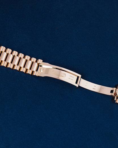 Chocolate Motif Rose Gold Rolex Day-Date 40 228235 | Grand Caliber Watches