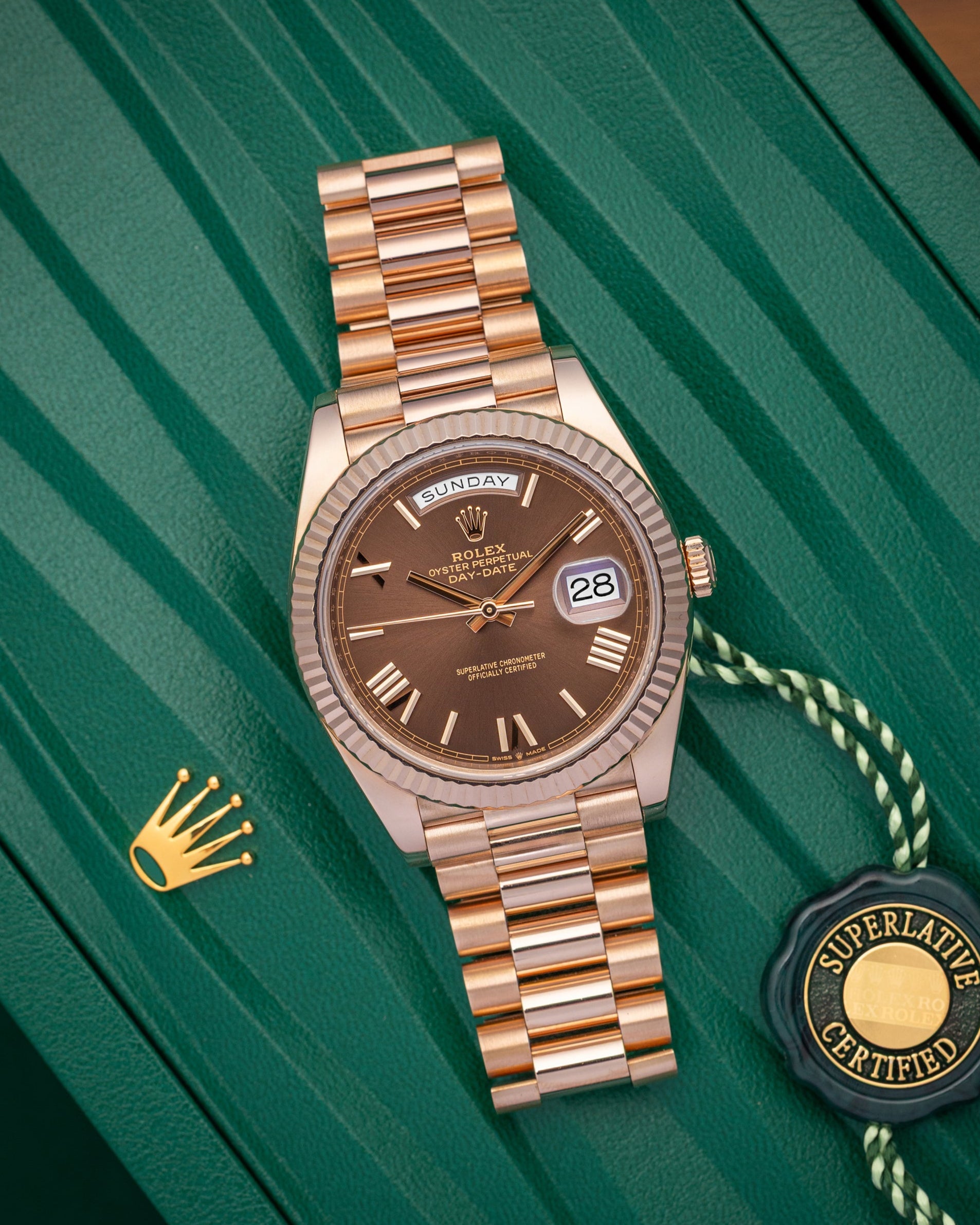 Rolex Day-Date 40 228235 at Grand Caliber | Rolex Dallas 