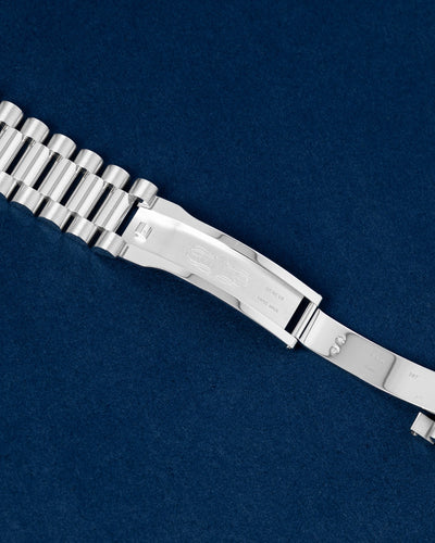 New Ice Blue Baguette Diamond Rolex Day-Date 228236 | Grand Caliber DFW, TX