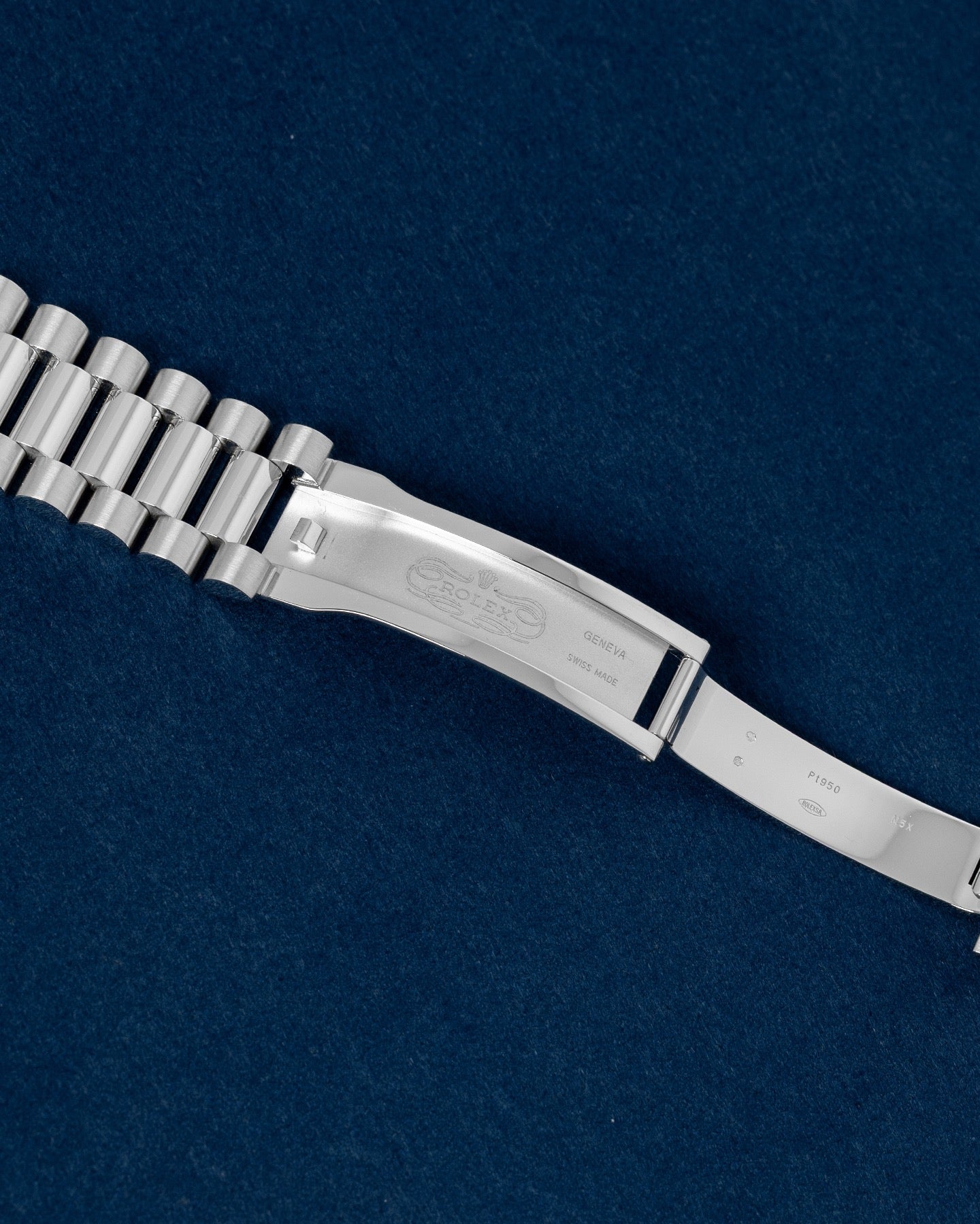 Platinum Rolex Day-Date Ice Blue Dial 228236 | Grand Caliber Watch Store