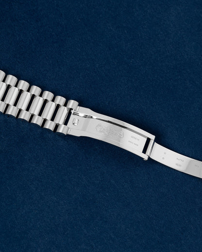 White Gold Rolex Day-Date 40 Pavé Diamond Dial 228239 | Grand Caliber TX