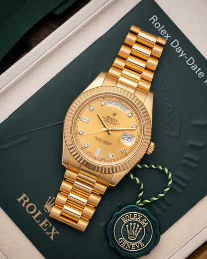 Rolex Day-Date II 218238 at Grand Caliber | Dallas Watch Store 