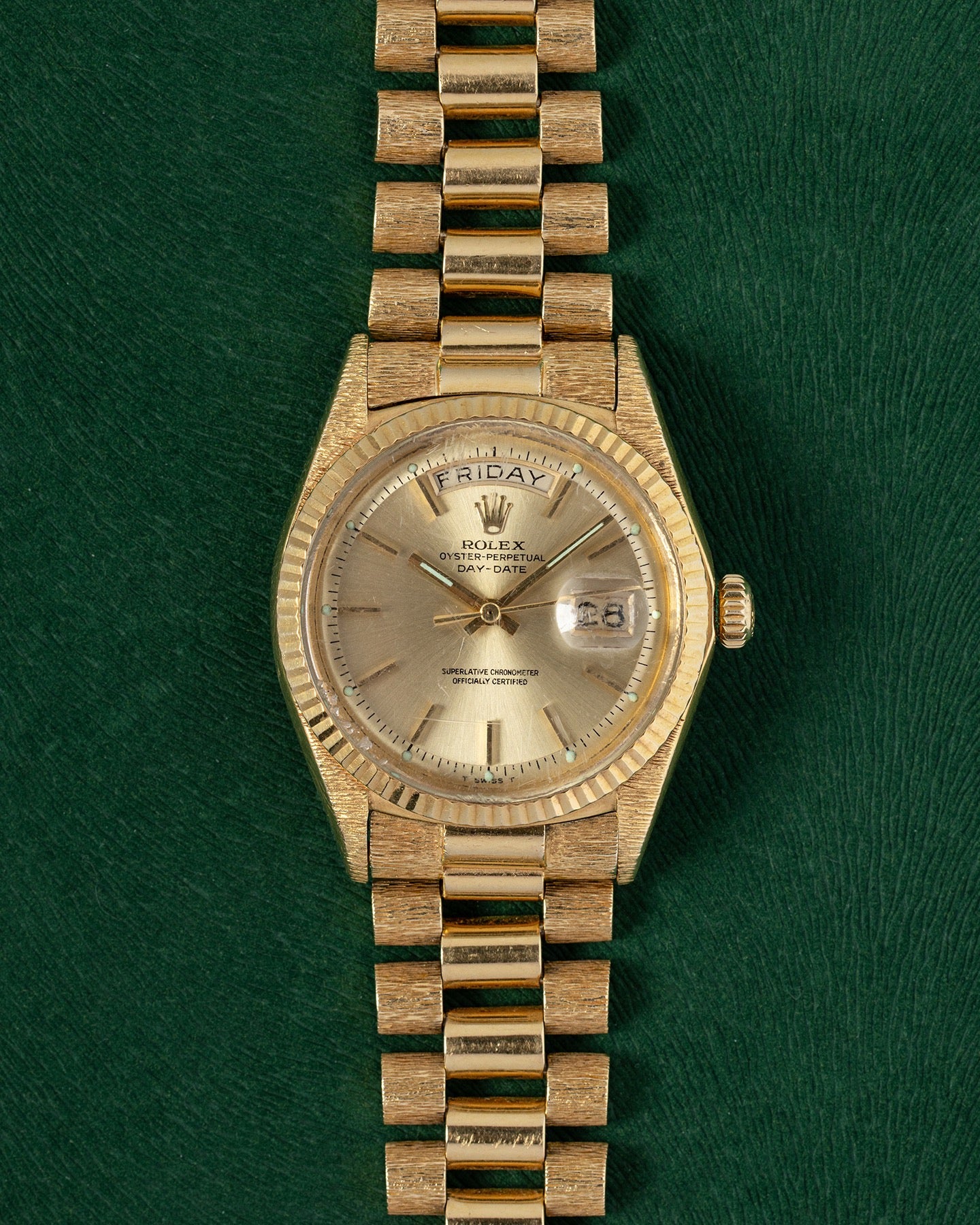 1967 Champagne Rolex Day-Date 36 1803 | Grand Caliber Dallas, Texas