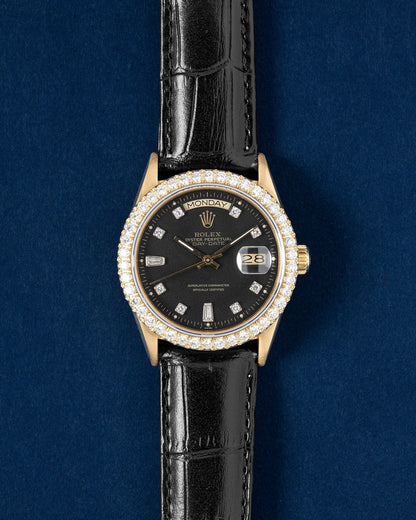 Yellow Gold Rolex Day Date 18038 | Grand Caliber Watches Dallas