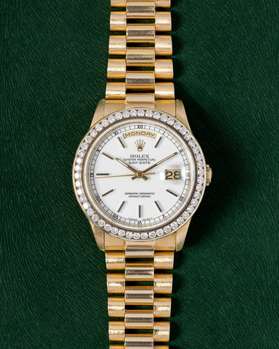 Day Date 18238 Yellow Gold President Rolex Watch | Grand Caliber Texas