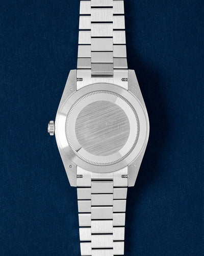 Platinum Blue Ombré Rolex Day Date 228236 | Grand Caliber Watches