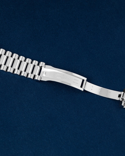 Platinum Blue Ombré Rolex Day Date 228236 | Grand Caliber Watches