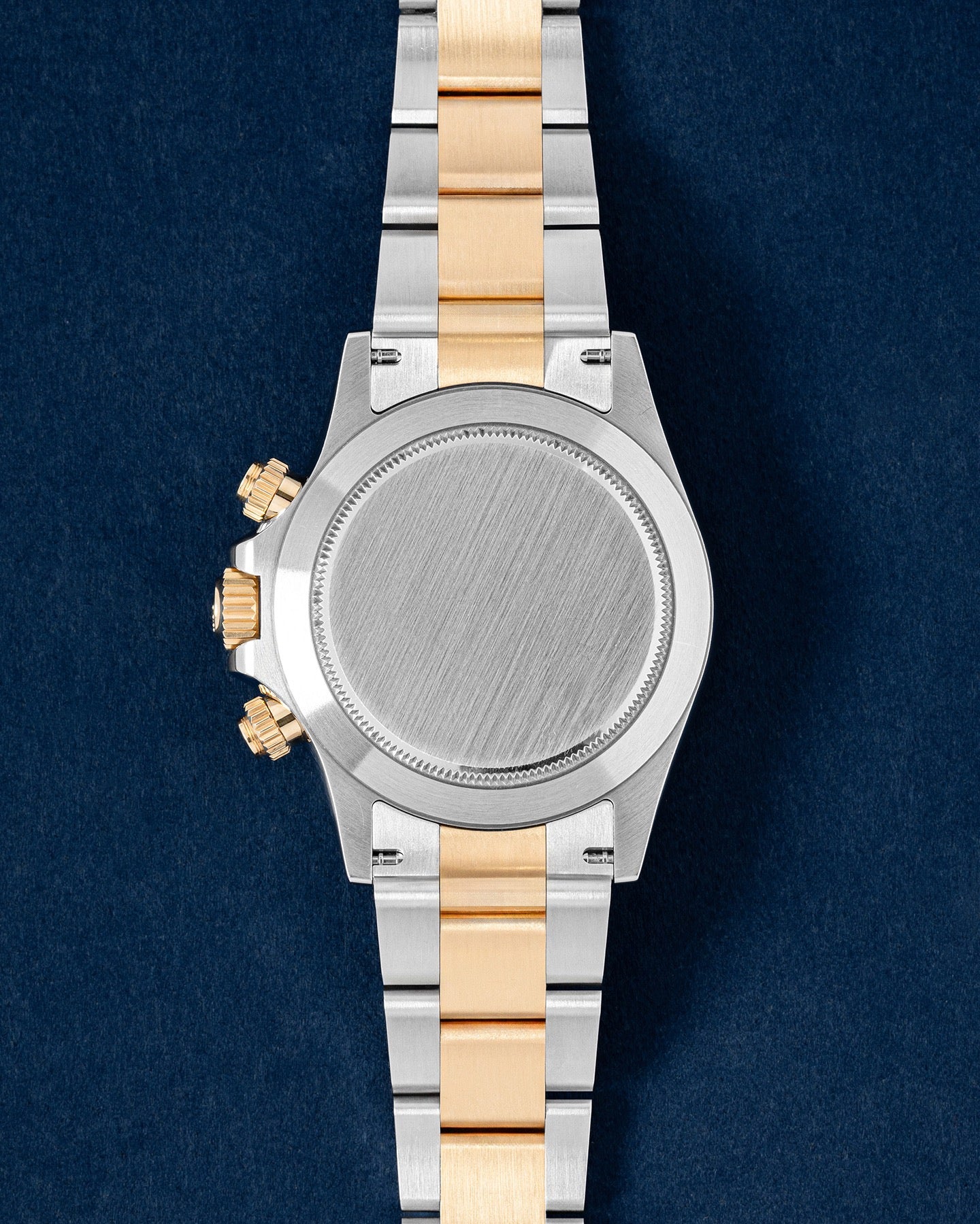 black dial two tone Rolex Daytona 116503 | grand caliber watches texas