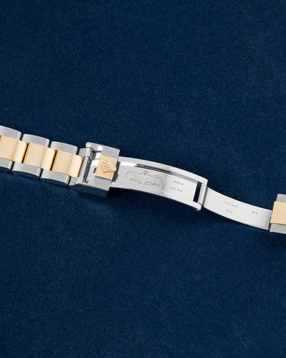 black dial two tone Rolex Daytona 116503 | grand caliber watches texas