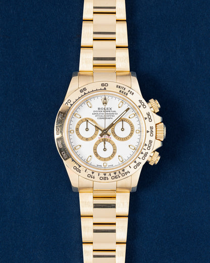 2019 Yellow Gold Rolex Daytona 116508 | Grand Caliber Watches Dallas